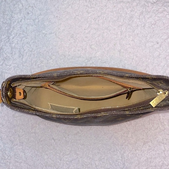 Louis Vuitton LV Monogram Looping GM Vachetta Leather Shoulder Tote Bag Purse - Picture 13 of 17